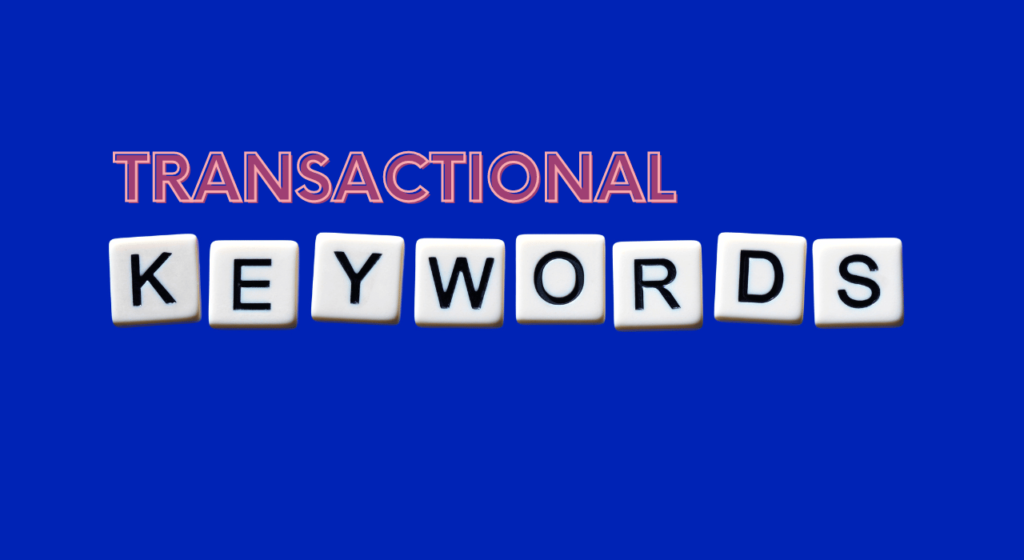 Transactional search intent